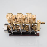 KACIO LS3-13S Steam Engine 3-cylinder Reciprocating Engine with Oil Cup Reverse Rotation Steam Model Boat - EngineDIY