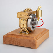 RETROL MUSA 1/8 2.2cc Mini Single-cylinder Four-stroke Evaporative Water-cooling Gasoline Engine Internal Combustion Engine Model