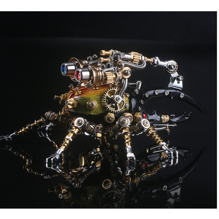 3D Puzzle Model Kit Mechanical Dynastes Metal Games DIY Assembly Jigsaw Crafts Creative Gift - 417Pcs - enginediy