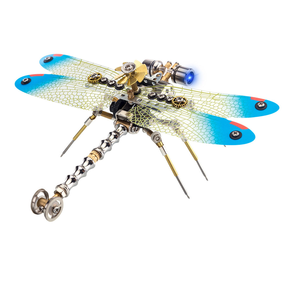 150PCS Steampunk 3D Dragonfly Model Assembly DIY Kit
