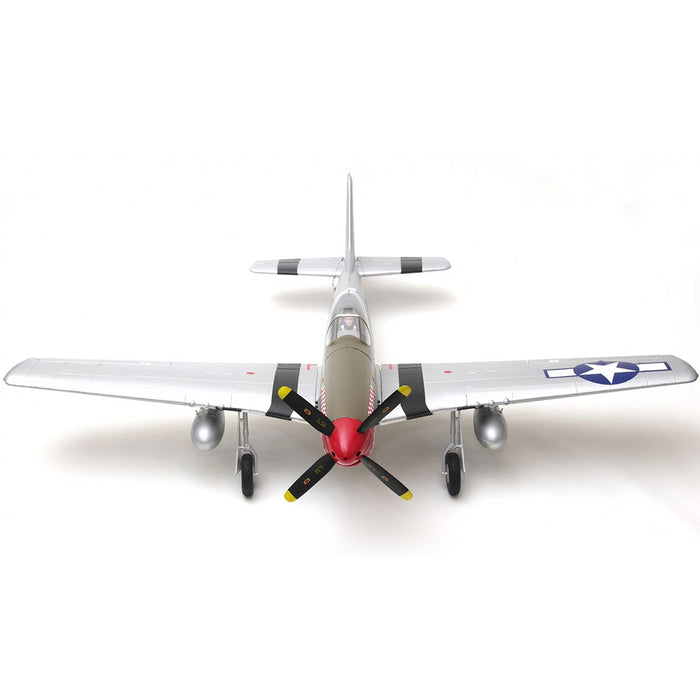1100mm P-51 RC Plane Electric Airplanes Model Assembly Propeller Fighter Fall Resistant Fixed-wing Aircraft - PNP - enginediy