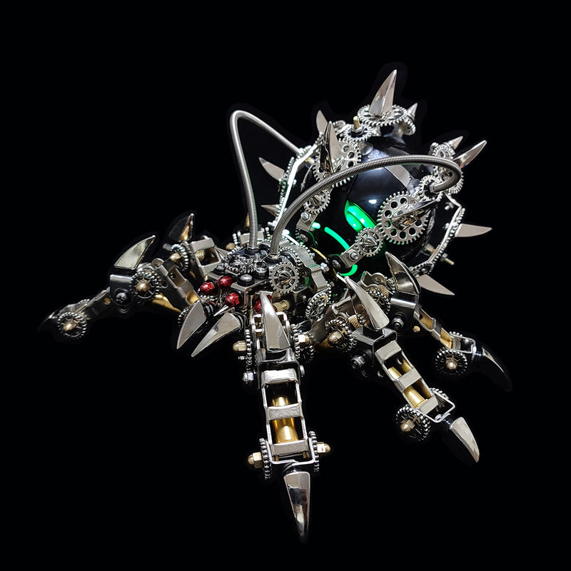 3D Puzzle DIY Model Kit Spider with Bluetooth Speaker Metal Games Creative Gift - EngineDIY