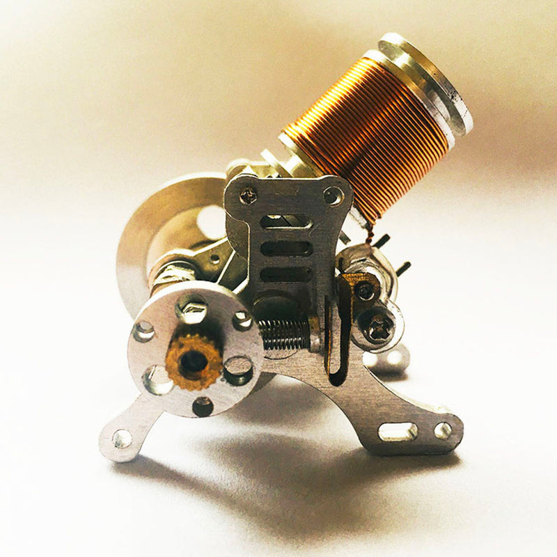 Metal Mini Type Single-cylinder Electromagnetic Engine Cannon Model Op ...