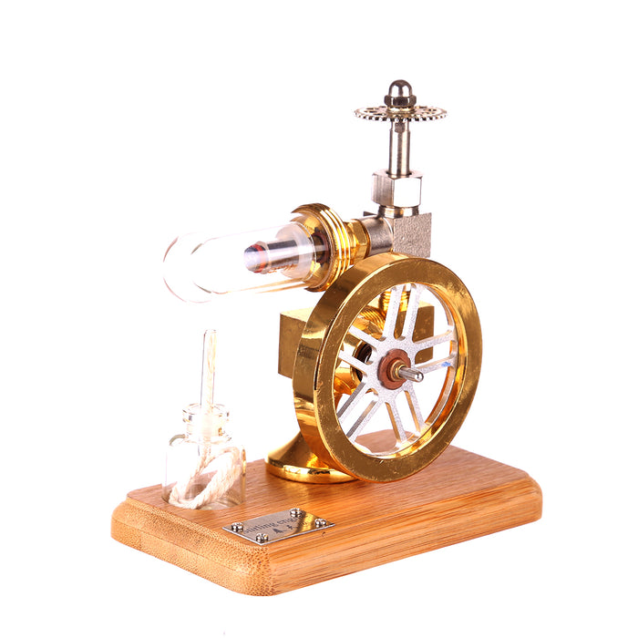 Free Piston Stirling Engine Motor Model Speed Adjustable Stem Toy Gift for Children Adults
