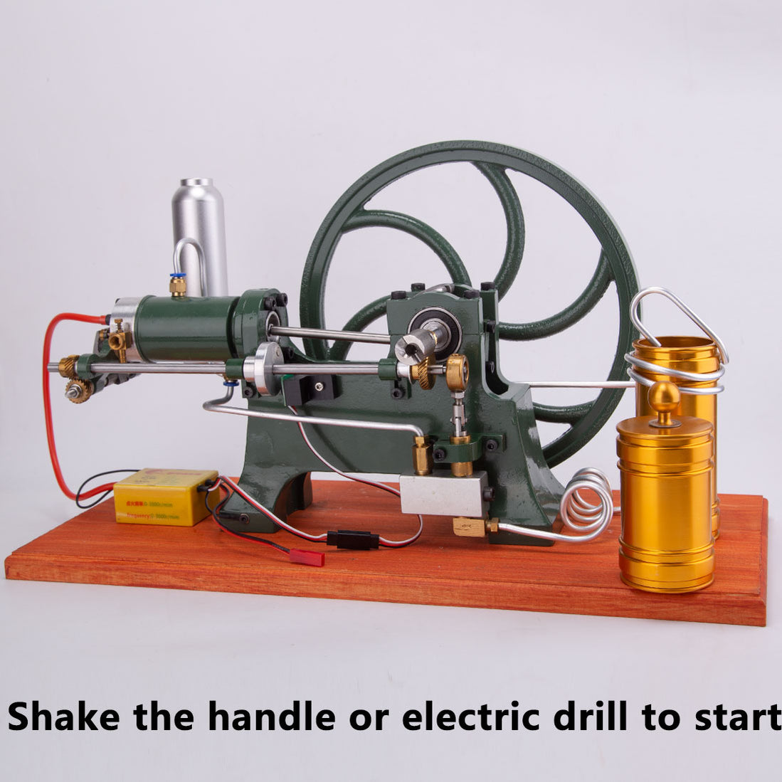 Miniature Mill Engine RETROL Horizontal Mill Engine Stationary Steam Engine Hot-bulb Engine ...