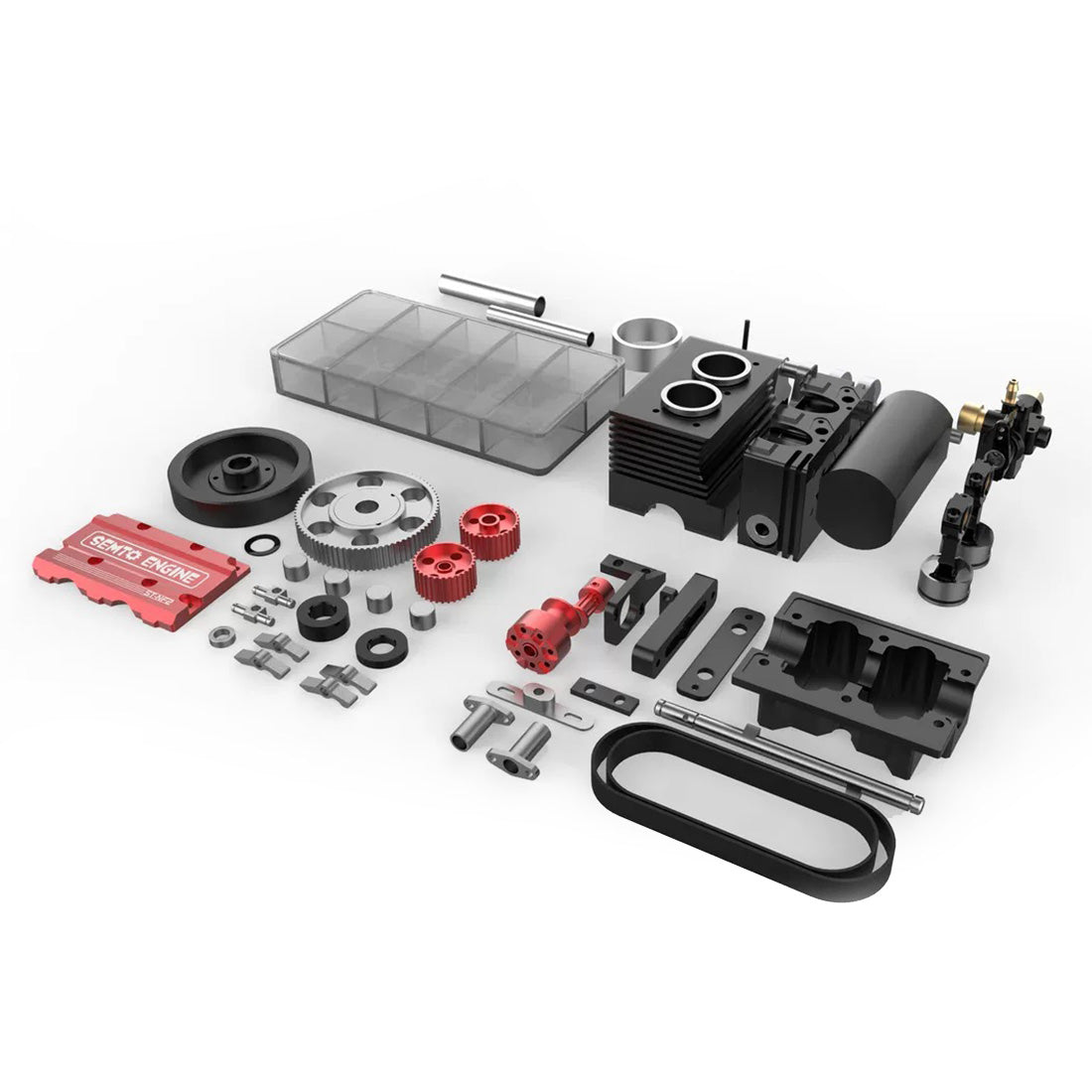 Kit de moteur 4 temps TOYAN DIY pour modèle RC - Construisez votre propre moteur RC 