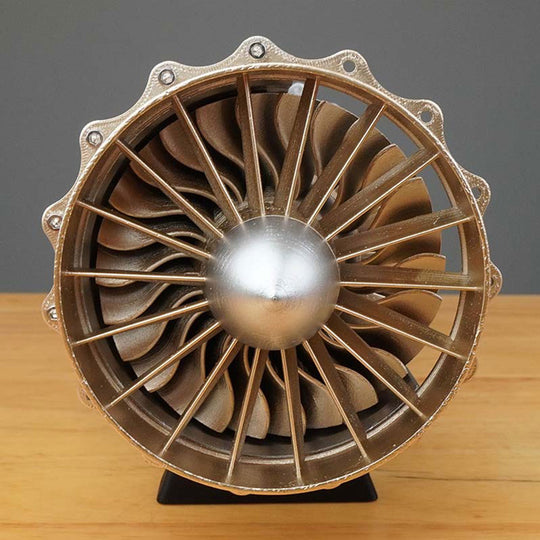 turbofan engine model kit metal