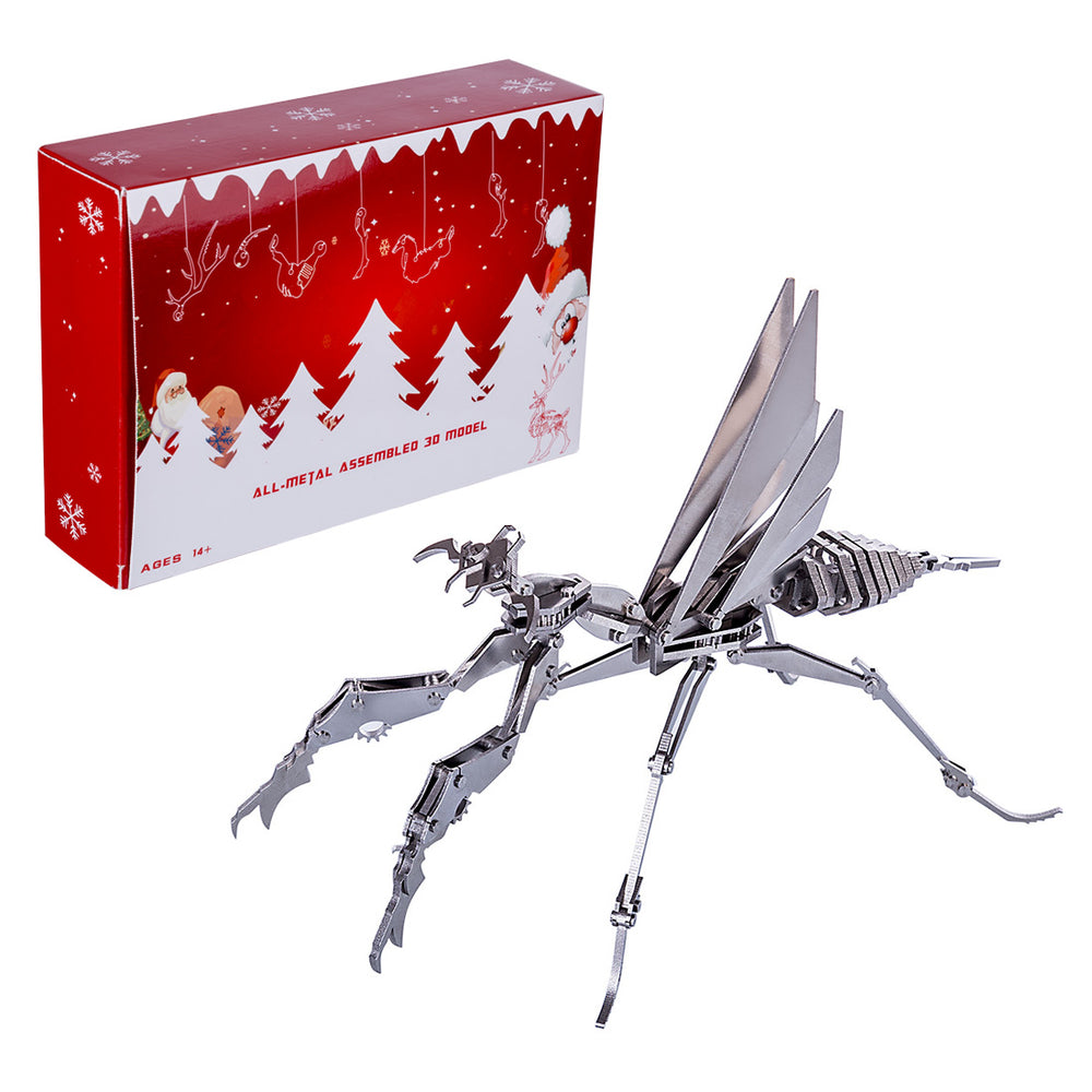 3D Puzzle DIY Model Kit Mantis - Make Your Own Advent Calendar - Creative Gift