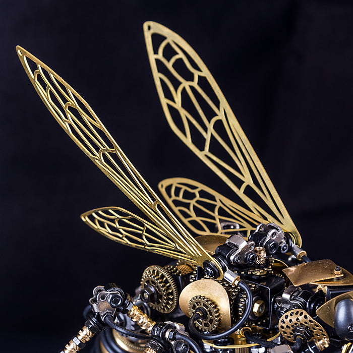 3D Puzzle DIY Model Kit Steampunk Wasp Metal Games Creative Gift