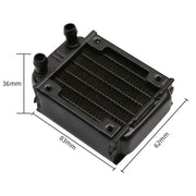 60mm Water Cooling Radiator for CISON FL4-175 Engine Model - EngineDIY