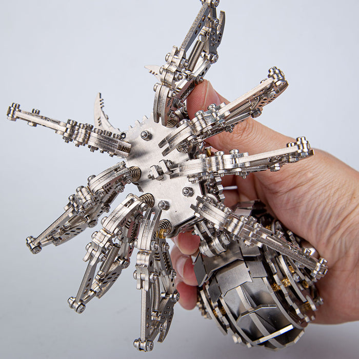 3D Puzzle DIY Model Kit Spider Metal Games Creative Gift-203pcs