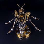 3D Puzzle DIY Model Kit Steampunk Wasp Metal Games Creative Gift - EngineDIY