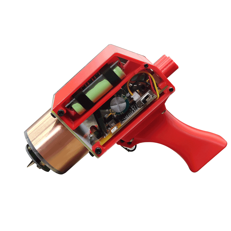 Handheld Tesla Coil with 10cm Long Arc Artificial Lightning Generator Educational Science Experiment - US Plug - EngineDIY