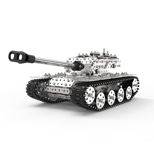 3D Metal Puzzle DIY Military Combat Vehicle Main Battle Tank Model Military Series Toys Kits Handmade Assembly