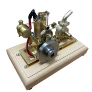 M16C 1.6cc Mini 4 Stroke Gasoline Engine Model Vertical Air-cooled Single-cylinder Internal Combustion Engine Model with Vane Pump - EngineDIY