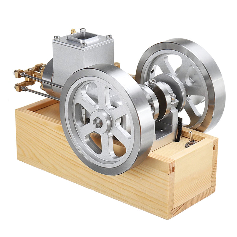 M93 Horizontal Water-cooled Miniature Gasoline Engine Upgraded Hit & Miss Combustion Engine Speed Adjustable - EngineDIY