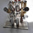 4 Cylinder Stirling Engine Generator V-Shape External Combustion Engine Model - enginediy