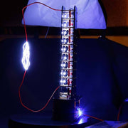Marx Generator Kit 10 Stage High Voltage DIY Lightning Experiment Educational Model - Enginediy - enginediy