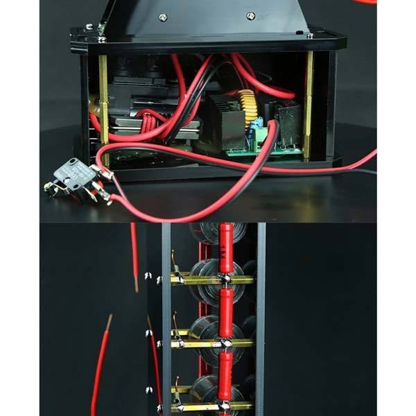Marx Generator Kit 10 Stage High Voltage DIY Lightning Experiment Educational Model - Enginediy - enginediy
