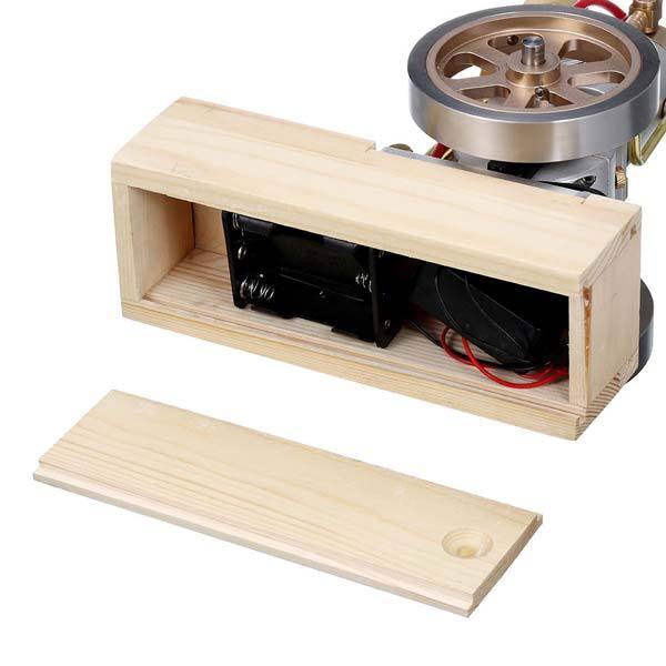 Vertical Hit and Miss Engine Metal IC Engine with Hand Start Device Gift Collection - Enginediy - enginediy