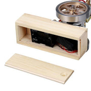 Vertical Hit and Miss Engine Metal IC Engine with Hand Start Device Gift Collection - Enginediy - enginediy