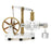 Full Metal Stirling Engine Model with Large Boiler Educational Engine Toy - enginediy