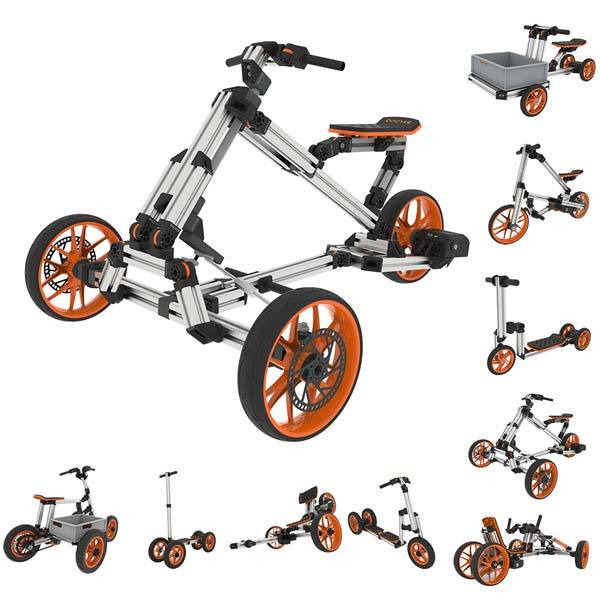 Go Kart Kit 10 in 1 Racing Electric Go Kart Trike Bike Enginediy EngineDIY