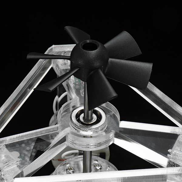 Hall Effect Sensor 3 Coil Magnetic Levitation Motor Brushless Motor Science Toy Gift - enginediy