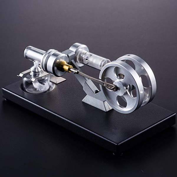 Hot Air Stirling Engine External Combustion Engine Motor Model Education Toy Electricity Power - Enginediy - enginediy