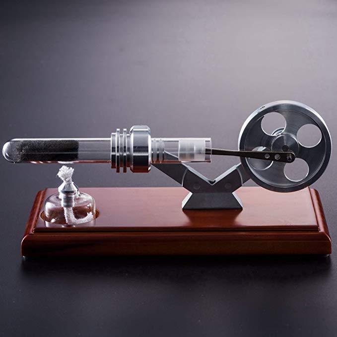 Hot Air Stirling Engine Model Thermoacoustic Engine Education Toy Electricity Power RS-01 - Enginediy - enginediy