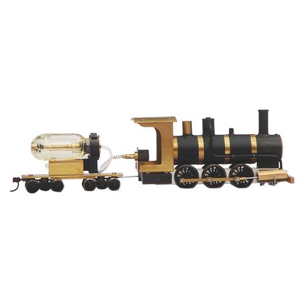 1:87 H0 Scale Live Steam Locomotive Model Train Engine with Steam Engine Boiler Fuel Tank ( No Track) - enginediy