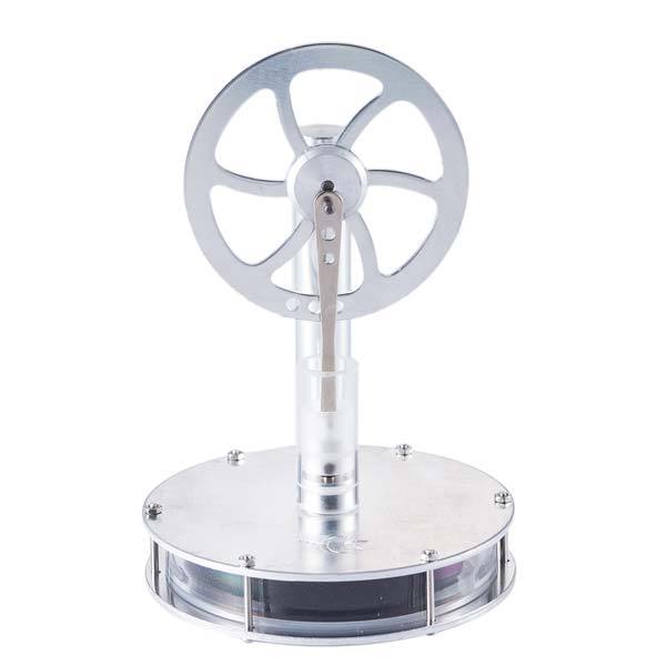 Moteur Stirling Basse Température - Modèle éducatif Avec Hélice 3 Ailes, Kit Scientifique