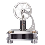 Low Temperature Stirling Engine Stainless Steel Engine Model Toy for Intelligence Development - enginediy