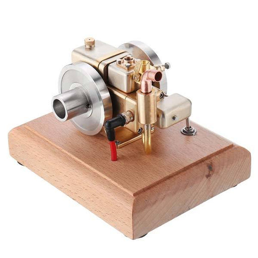M12 2.6cc Mini 4 Stroke Retro Water-cooled Gasoline Gas Engine for Gift Collection - enginediy