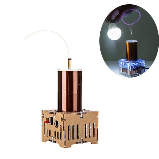Mini Singing Tesla Coil Music Kit Wireless Transmission Experiment Desktop Toy - Enginediy - enginediy