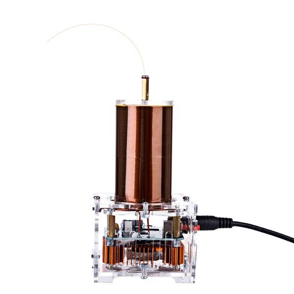 Mini Singing Tesla Coil Music Kit Wireless Transmission Experiment Desktop Toy - Enginediy - enginediy