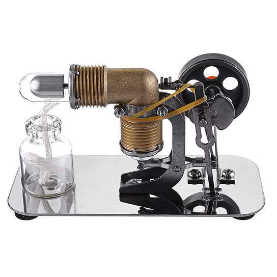 Mini Stirling Engine Motor Model - High Performance Pocket-Sized Engine - Enginediy - enginediy