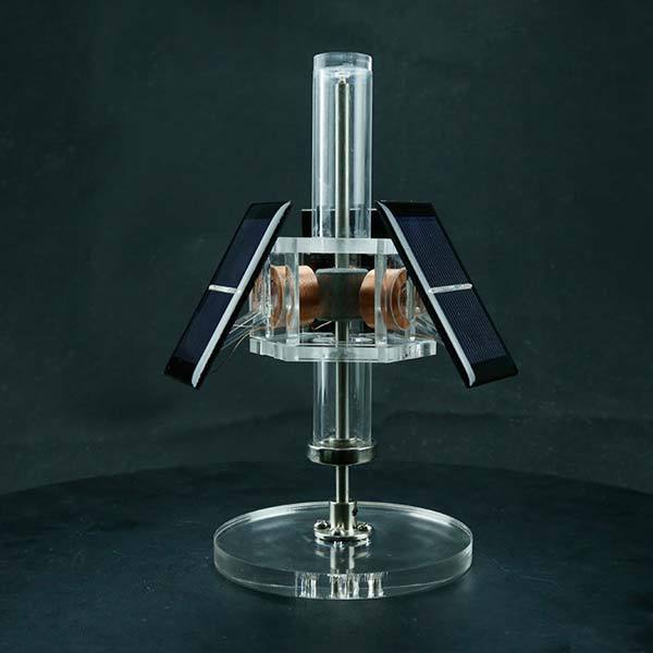 Mini Vertical Mendocino Motor Solar Magnetic Levitating Motor Engine Science Toy - Enginediy - enginediy