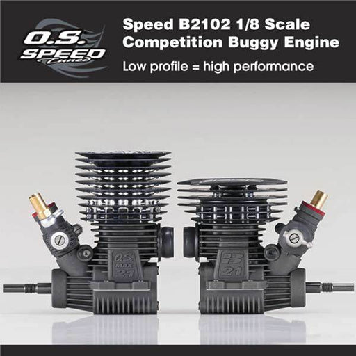 O.S. Speed B2102 Level 21 3P Low Gravity Off-Road Nitro Engine - enginediy