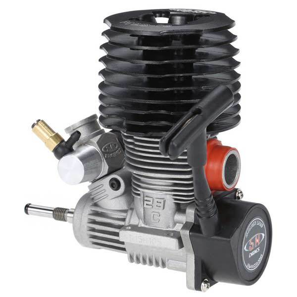 33000 RPM SH M28-P3 4.57cc Pull Start Nitro Engine for 1/8 Buggy Truggy RC Car - enginediy