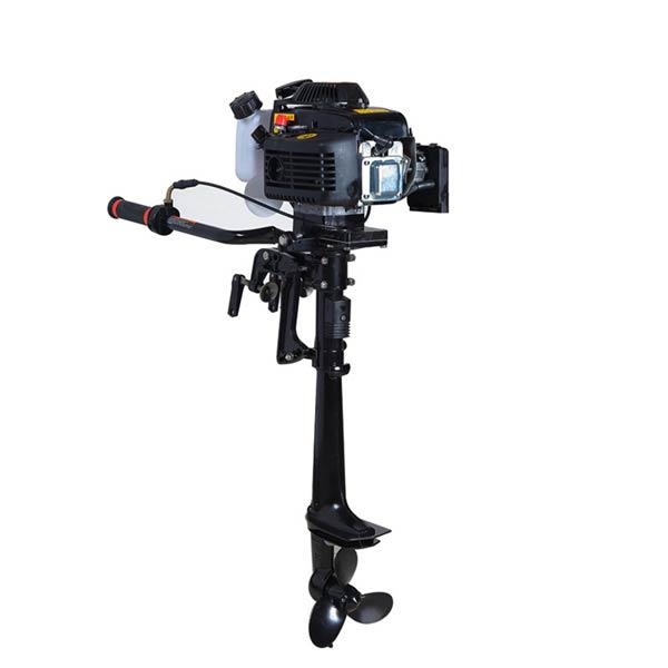 Outboard Motors, 4 Stroke 4Hp 55cc Boat Engine Outboard Boat Motor