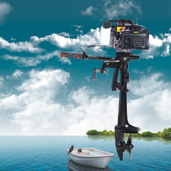 Outboard Motors, 4 Stroke 4Hp 55cc Air-cooled Boat Engine Outboard Boat Motor - enginediy