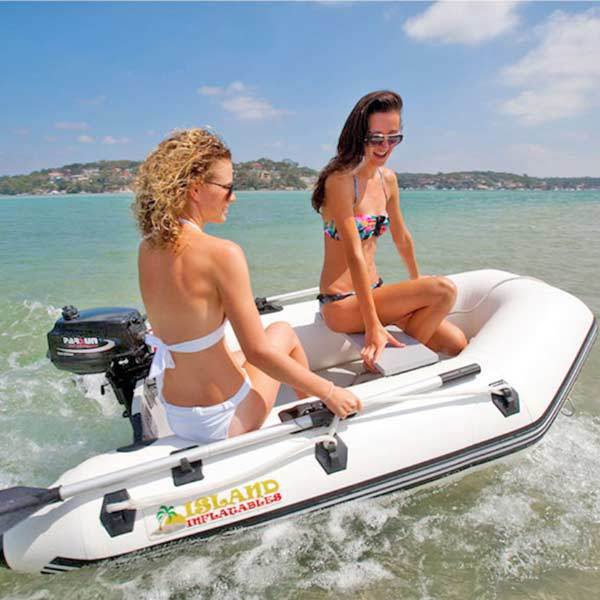 Parsun Outboard Motor, 2 Stroke 3.5Hp Water-cooled Boat Engine Outboard Boat Motor - enginediy