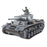 RC Tanks that Shoot BBS 1/16 2.4GHZ RC German III L Battle Tank with Smoke & Sound - enginediy