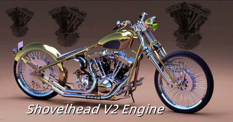 cison shovelhead v2 engine model