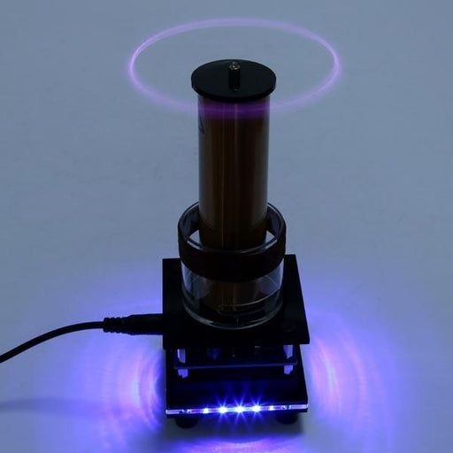 Singing Tesla Coil Music Kit Plasma Loudspeaker Wireless Transmission Experiment Desktop Toy Model - Enginediy - enginediy