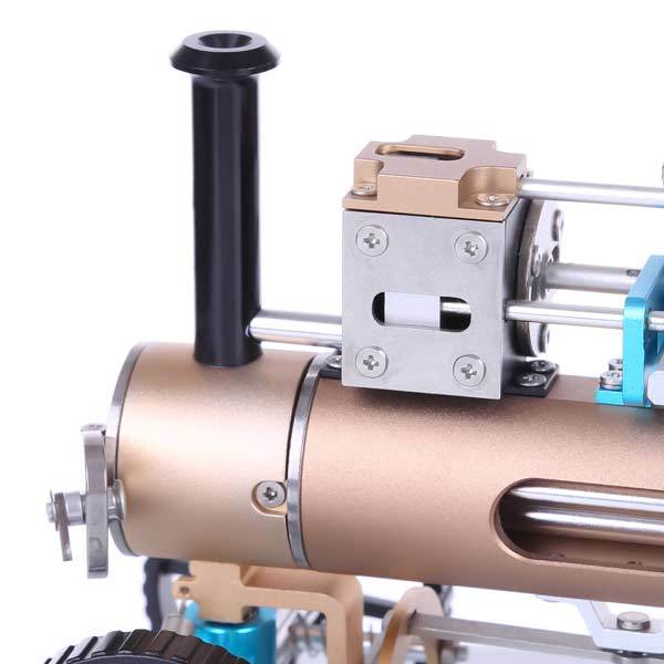 Steam Car Engine Assembly Kit Full Metal Car Engine DIY Build Kit for Gift Collection - enginediy