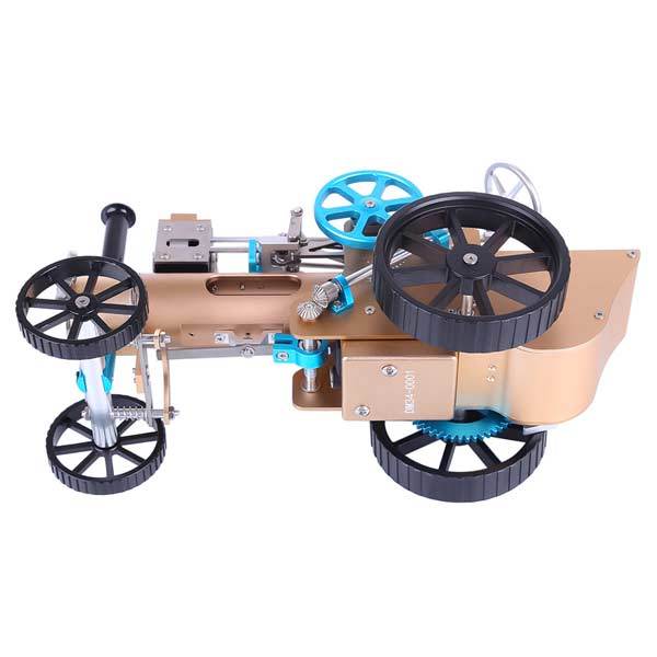 Steam Car Engine Assembly Kit Full Metal Car Engine DIY Build Kit for Gift Collection - enginediy
