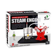 Steam Engine Model DIY Kit Children Steam Engine Experiment Model - Science Museum at Home - enginediy