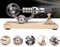 Hot Air Stirling Engine Colorful LED Single Flywheel Electricity Generator Stirling Engine Education Toy - enginediy